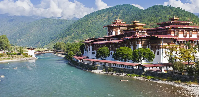 2674 bhutan monastery