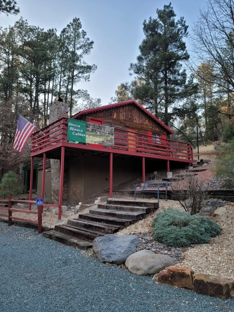2877 new mexico honeymoon cabin exterior