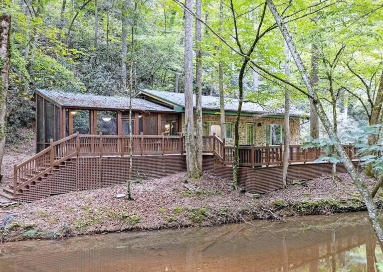 3127 pigeon forge cabin secluded view